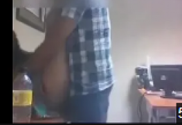 A colegial com o seu professor