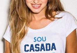 Achamos a camiseta ideal para sua esposa.