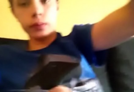 Adolescente pegou a camera escondido e se gravou