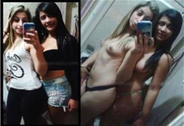 Amigas safadinhas caíram na net