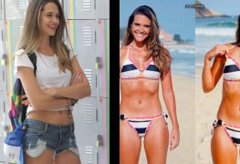 Atriz Juliana Paiva da novela das 7 bem sensual mostrando muito