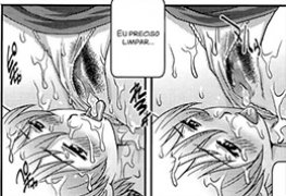 Botando o novinho pra chupar no banheiro