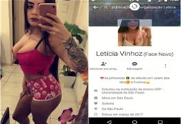 Caiu na net Letícia Vinhoz de São Paulo morena estilo panicat