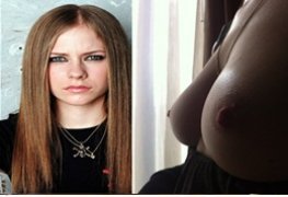 Cantora Avril Lavigne caiu na net peladinha