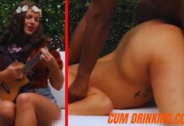 Cantora rabuda cantou e depois trepou