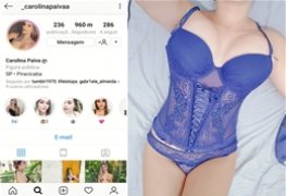 Carolina Paiva caiu na net