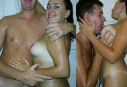 Casal amador de Guarulhos peladinhos no banho caiu na net