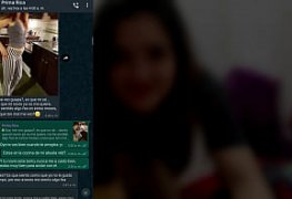 Com a priminha a distancia no chat