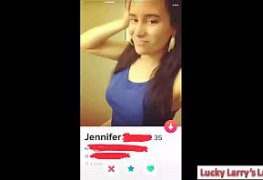 Conheceu a Jennifer no Tinder e comeu a bucetinha dela