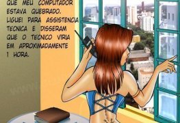 Conto erótico hq O técnico
