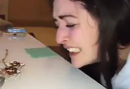 Corno vendo sua esposa sofrendo dando o cu pra outro