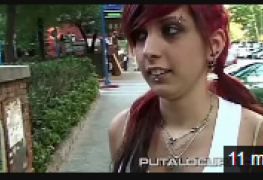 Diana flagrada aprontando na rua