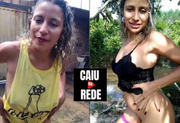 Doce Menina Com Blusa Transparente Mostrando Tudo No Quintal - Caiu Na Rede