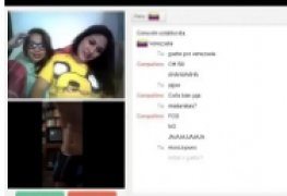 Duas novinhas safadas no omegle querendo pau