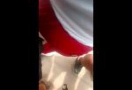 Ejaculou na bundinah da colegial de calça