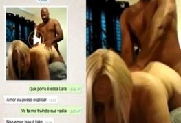 Esposa envia vídeo com amante pro marido sem querer