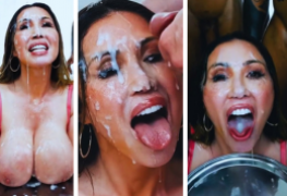 Essa coroa cinquentona teve que comer a gala grossa da rapaziada