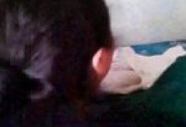 Fazendo a amiga colegial de cadelinha