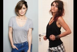 Fernanda vasconcellos e priscila steinman em cena lésbica em filme