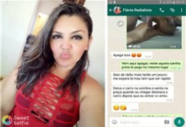 Flávia radialista safada caiu na net dando o seu cuzinho