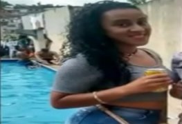 Foi pra festinha sem o marido e caiu na net levando rola