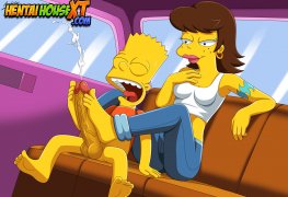 Footjob, só com os pés