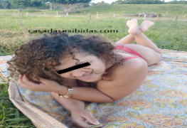 Gordinha gostosa fugiu pro mato