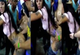 Gostosa fudendo no carnaval da bahia dando a buceta pra varios homens