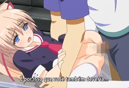 Hentai Incesto : Irmãzinha safada fodendo com o irmão