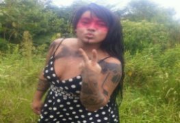 Indiazinha linda do bundão caiu na net