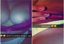 Isa safadinha do Snapchat