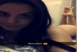 Jessica Amaral caiu pelada excitada se mostrando todinha