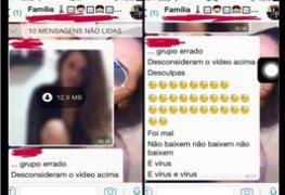 Jovem vaza vídeo se masturbando em grupo do Whatsapp