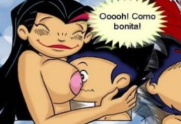 Juniper Lee fudendo com seu irmão pequeno
