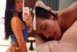 Kaliane e Luana se pegando gostoso no motel