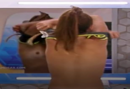 Key Alves pagando peitinho no BBB23