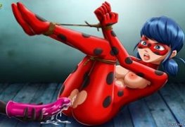 LadyBug hentai, muito sexo com Catnoir