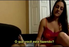 Legendado: Gozando acidentalmente dentro da mamãe