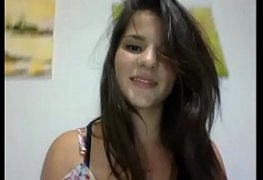 Linda novinha nua na cam