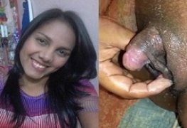 Marido sacana fodendo e exibindo o grelo da esposa