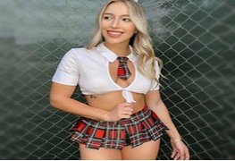 Melhor estilo colegial e gatas de mini saia