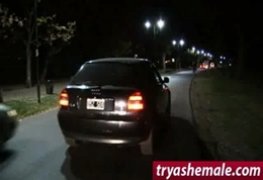 Mete na trans prostituta e goza nos seus peitos