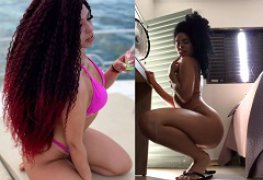 Mirian Dançando Funk Pelada