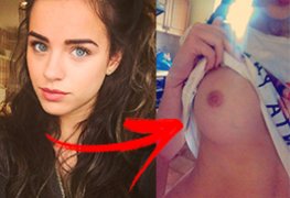 Modelo teve nudes vazados