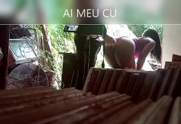 morena deu a buceta e o cu