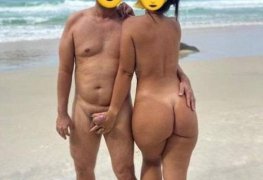 Morena gostosa saiu com o coroa rico e deixou ele de pau duro