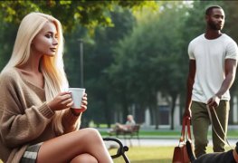 Mulher branca traidora encontra homem negro no parque Audio Story BBC