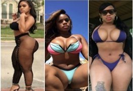 Musas do Instagram: Dominique Chinn mulata novinha dona de um corpo espetacular