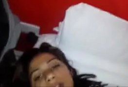 na cama fodendo ela gostoso