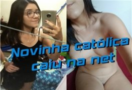 Nagila Araujo católica novinha caiu na net